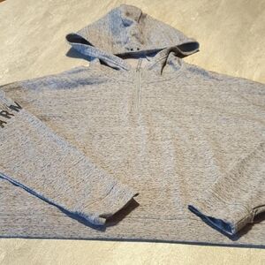 Quarter Zip Hooded Sweatshirt